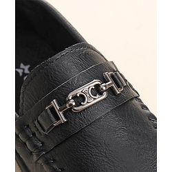 Cute Walk by Babyhug Formal Shoes - Black