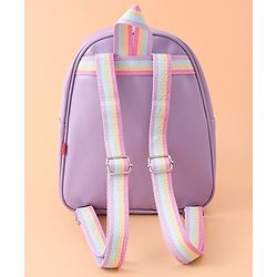 Babyhug Sequin Detailed Fashion Backpacks Free Size - Purple