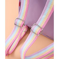 Babyhug Sequin Detailed Fashion Backpacks Free Size - Purple