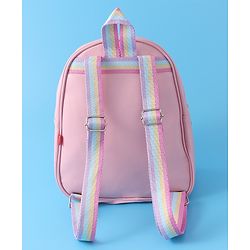 Babyhug Sequin Detailed Fashion Backpacks Free Size - Purple