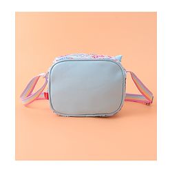 Babyhug Sling Bag with Starfish Applique & Sequin Detailing - Pink
