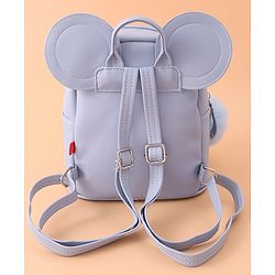 Babyhug Bow Applique Fashion Backpack - Black