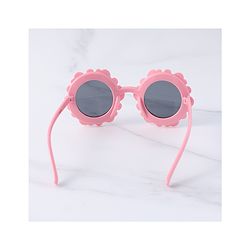 Babyhug Sunglasses with Floral Frame Free Size - Pink