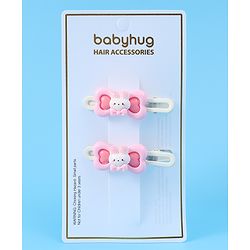 Babyhug Hair Pins And Clips Purple - Multicolor