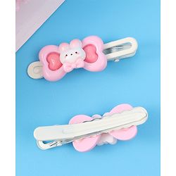 Babyhug Hair Pins And Clips Purple - Multicolor