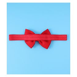 Babyhug Headbands With Bow & Floral Applique Pack Of 3 - Red