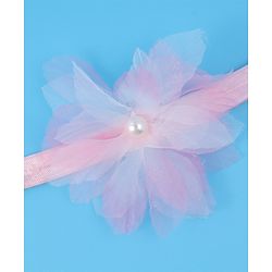 Babyhug Headbands With Bow & Floral Applique Pack Of 3 - Pink