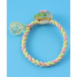 Babyhug Free Size Rubber Bands & Scrunchies Sets with Applique Pack of 5 - Multicolor