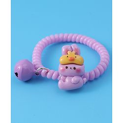 Babyhug Free Size Rubber Bands & Scrunchies Sets with Applique Pack of 5 - Multicolor