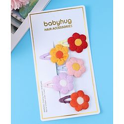 Babyhug Snap Clips - Multicolor