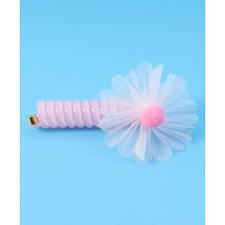 Babyhug Hair Accessories Combo Set with Floral Applique Pack of 14 Free Size - Pink