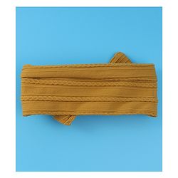 Babyhug Free Size Headband with Bow Applique - Yellow