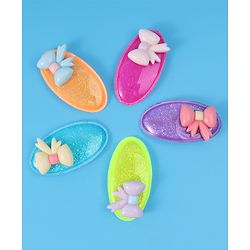 Babyhug Free Size Snap Clips with Bow Applique Pack of 5 -   Multicolor