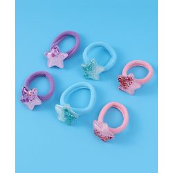 Babyhug Rubber Bands & Scrunchies Sets  Free Size - Multi Color