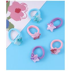 Babyhug Rubber Bands & Scrunchies Sets  Free Size - Multi Color