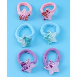 Babyhug Rubber Bands & Scrunchies Sets  Free Size - Multi Color