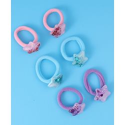 Babyhug Rubber Bands & Scrunchies Sets  Free Size - Multi Color
