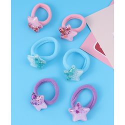 Babyhug Rubber Bands & Scrunchies Sets  Free Size - Multi Color
