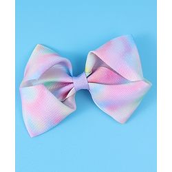 Babyhug Free Size Bow & Butterfly Clips Pack of 3 - Purple