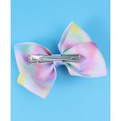Babyhug Free Size Bow & Butterfly Clips Pack of 3 - Purple