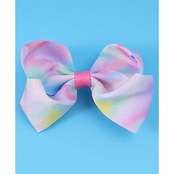 Babyhug Free Size Bow & Butterfly Clips Pack of 3 - Purple