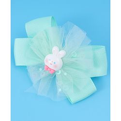 Babyhug Bow & Butterfly Clips Free Size Pack of 2 - Green