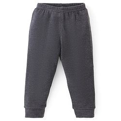 Babyhug Full Length Thermal Bottom Solid Colour - Dark Grey