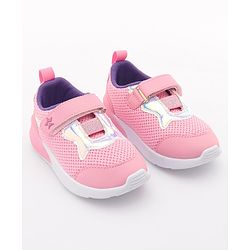 Cute Walk by Babyhug Velcro Closure Sneakers - Light Pink