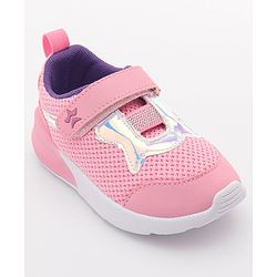 Cute Walk by Babyhug Velcro Closure Sneakers - Light Pink