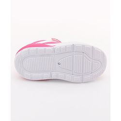 Cute Walk by Babyhug Slip On Sneakers with Velcro Closure - Pink