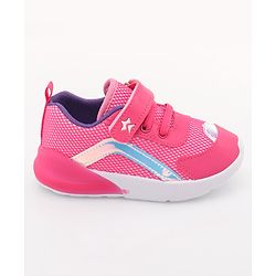 Cute Walk by Babyhug Slip On Sneakers with Velcro Closure - Navy Blue