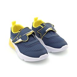 Cute Walk by Babyhug Sneaker with Velcro Closure & Shark Applique - Navy Blue