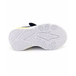 Cute Walk by Babyhug Sneaker with Velcro Closure & Shark Applique - Navy Blue
