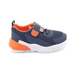 Cute Walk by Babyhug Sneaker Shoes with Velcro Closure - Navy Blue