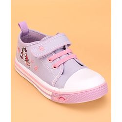 Cute Walk by Babyhug Velcro Closure Casual Shoes - Purple