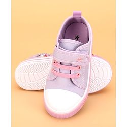 Cute Walk by Babyhug Velcro Closure Casual Shoes - Purple