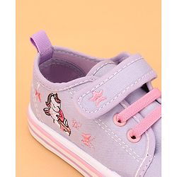 Cute Walk by Babyhug Velcro Closure Casual Shoes - Purple