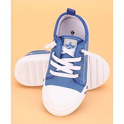 Cute Walk by Babyhug Lace up  Casual Shoes - Blue