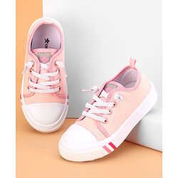 Cute Walk by Babyhug Lace up  Casual Shoes - Pink