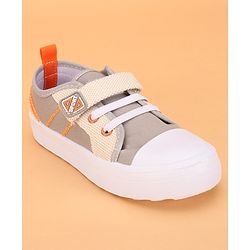 Cute Walk by Babyhug Slip On Casual Shoes with Velcro Closure - Grey