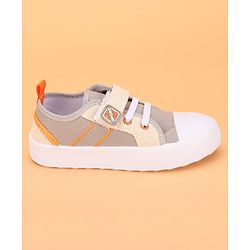 Cute Walk by Babyhug Slip On Casual Shoes with Velcro Closure - Grey