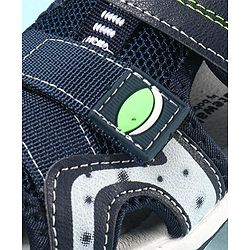 Cute Walk by Babyhug Slip On Sandals with Velcro Closure - Grey