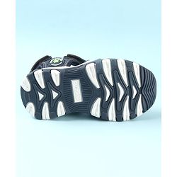 Cute Walk by Babyhug Slip On Sandals with Velcro Closure - Blue