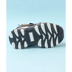Cute Walk by Babyhug Double Velcro Closure Camo Printed Sandals - Grey