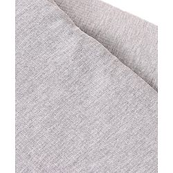 Babyhug Pull Over Full Sleeve Solid Color Thermal Vest - Light Grey