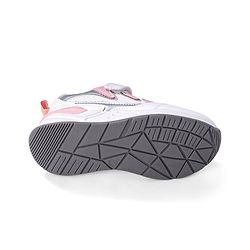 Cute Walk by Babyhug Velcro Closure Sneakers - White & Pink