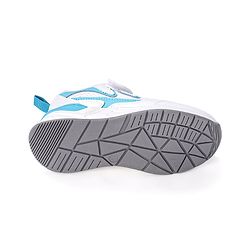Cute Walk by Babyhug Velcro Closure Sneakers - White & Blue