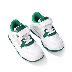 Cute Walk by Babyhug Velcro Closure Sneakers - White & Green