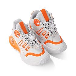 Cute Walk by Babyhug Sneaker with Lace Up Closure - White