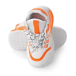 Cute Walk by Babyhug Sneaker with Lace Up Closure - White